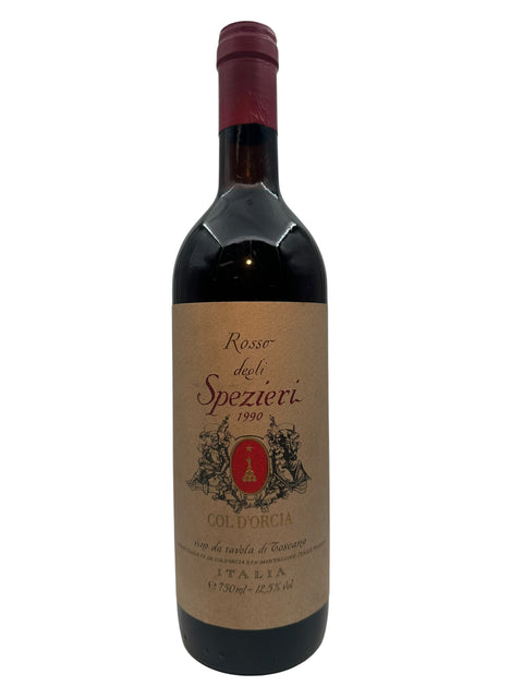 Flaska Rosso degli Spezieri Col d'Orcia 1990