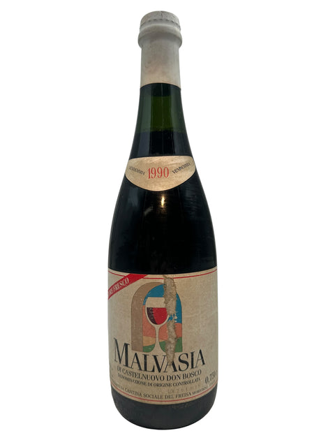 Flaska Malvasia Cantina Sociale dessertvin 1990