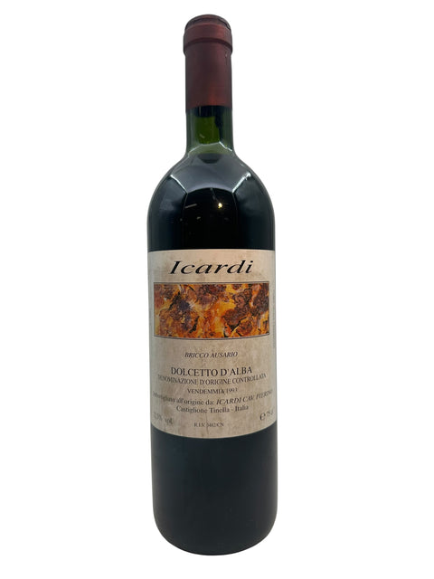 Flaska Dolcetto d'Alba Bricco Ausario Icardi 1993