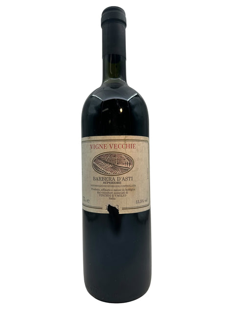 Flaska Vigne Vecchie Barbera d'Asti Superiore rött vin