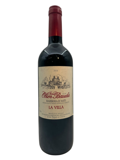 Flaska Barbera d'Asti Olim Bauda 2010 rött vin