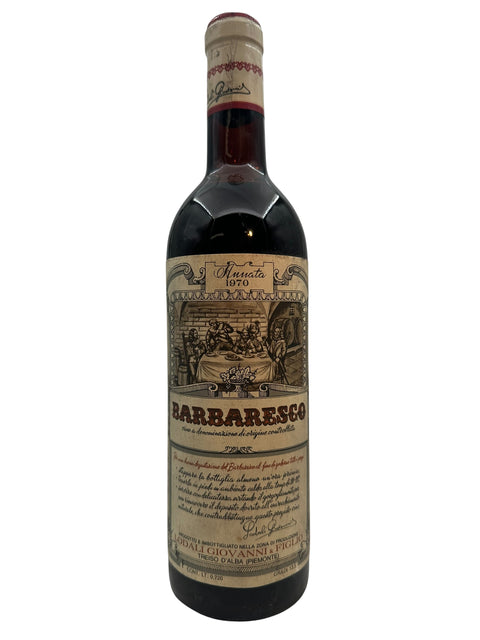 Barbaresco Lodali Giovanni 1970 vinflaska