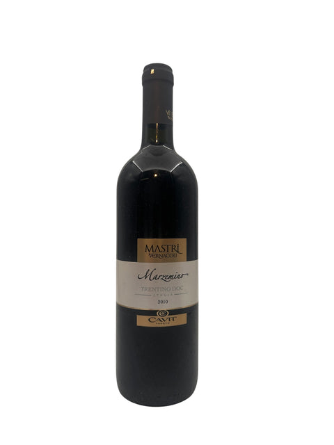 Flaska Marzemino Mastri Vernacoli 2010 rött vin