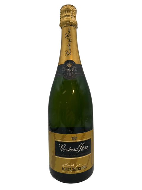 Flaska Contessa Rosa Fontanafredda mousserande vin från 1995