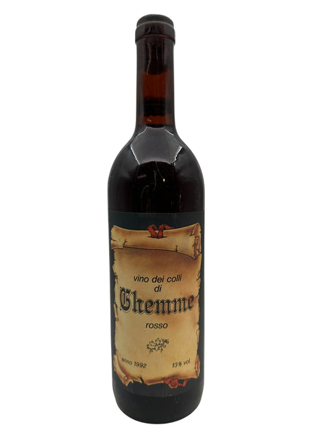 Flaska Ghemme Vino dei Colli 1992 rött vin