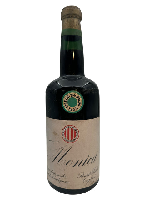 Flaska Monica Renato Gedda rött vin 1953