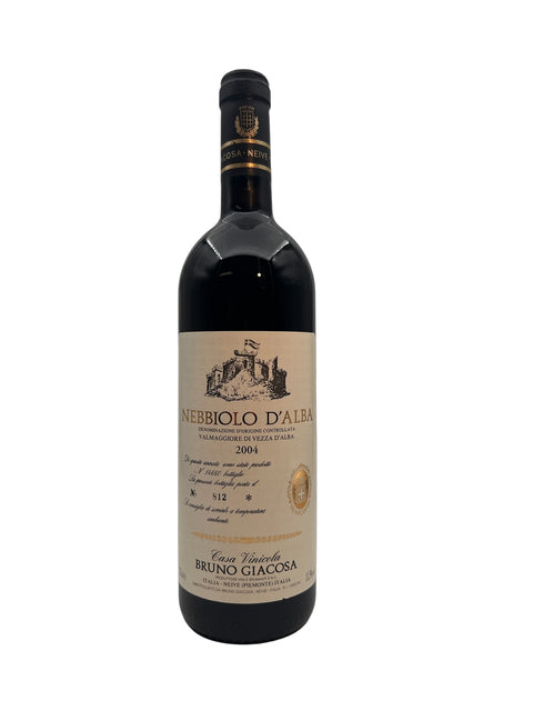 Flaska Nebbiolo d'Alba Bruno Giacosa 2004