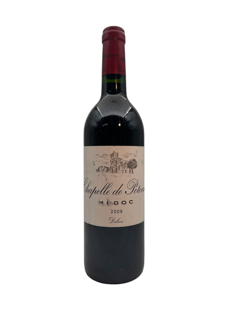 Flaska Chapelle de Potensac Delon 2009 rött vin