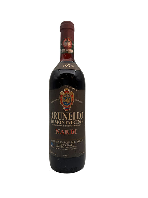 Brunello di Montalcino Nardi 1979 flaska