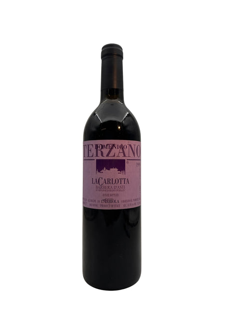 Flaska La Carlotta Domenico Terzano 1990 rött vin