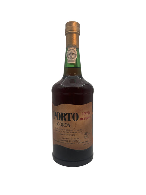 Flaska Coroa Poças Junior 1970 portvin